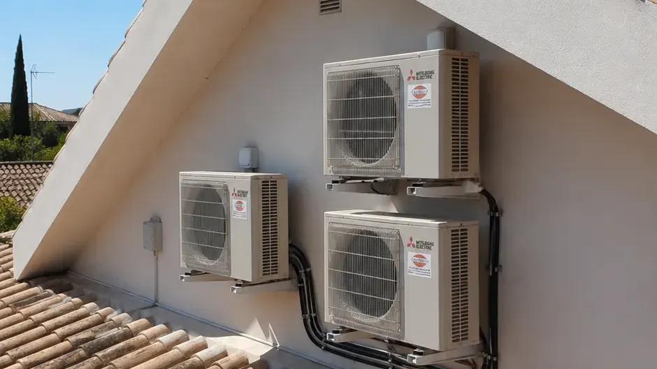 Instalación de aire acondicionado